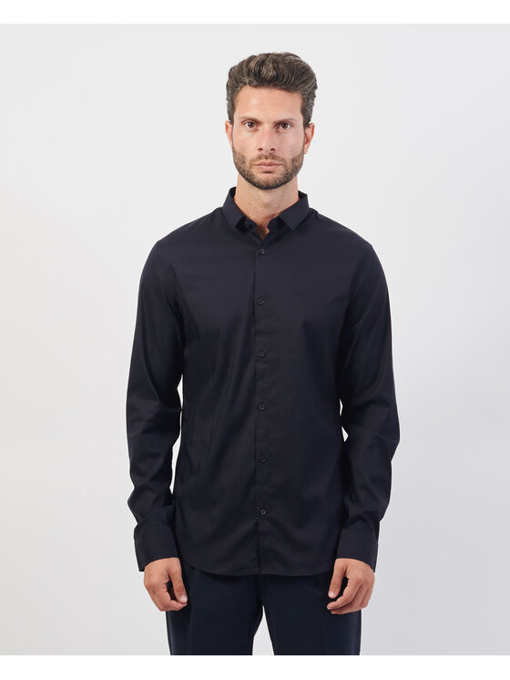 Armani Exchange Armani Exchange Camicia 8NZC49-ZNYXZ Blu Regular Fit