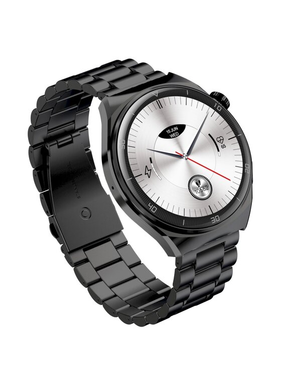 Garett Garett Smartwatch V12_CZAR Czarny