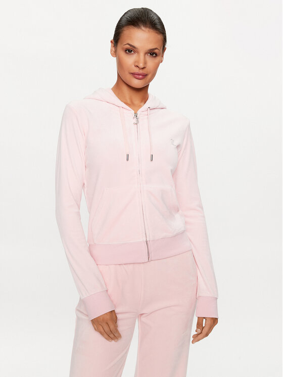 Juicy Couture Juicy Couture Džemperis Robertson JCCA221006 Rožinė Regular Fit