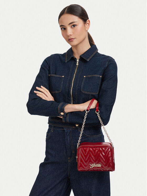 Guess Guess Rankinė J6YZ07 W3001 Raudona