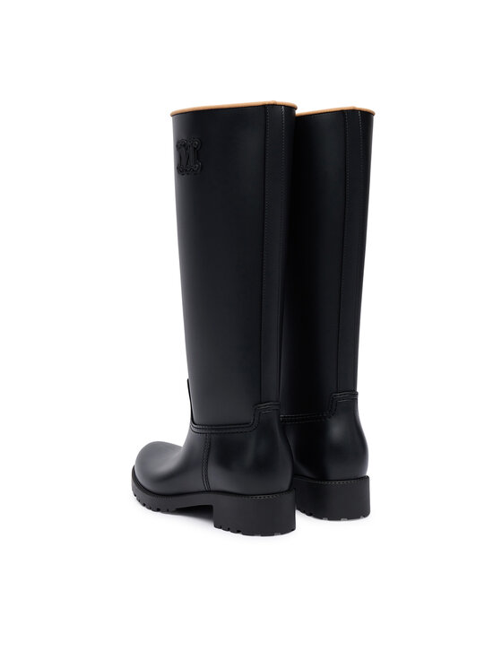 Max Mara Max Mara Cizme de cauciuc 2524796192600 Negru