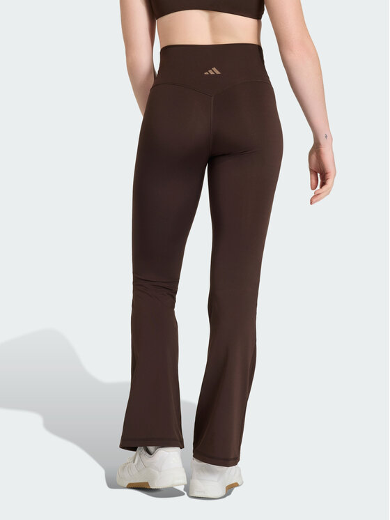 adidas adidas Legginsy 162906 Brązowy Fitted Fit