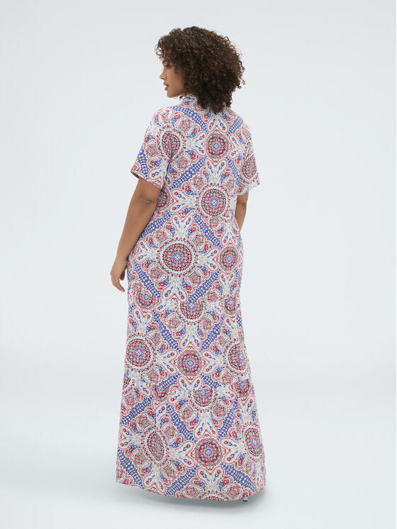Fiorella Rubino Fiorella Rubino Sukienka wieczorowa 7048T101768N0Z4 Czerwony Regular Fit