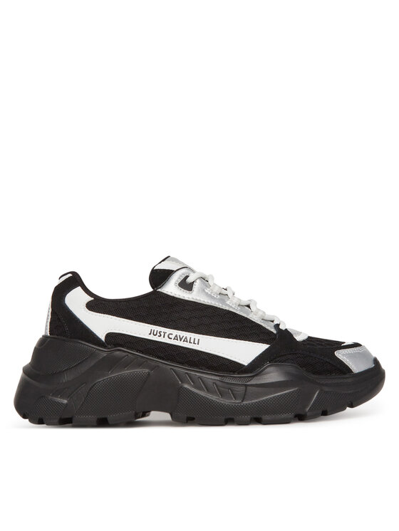 Sneakers Just Cavalli Femei, Mărimea: 37, Negru, 78RA3SL3