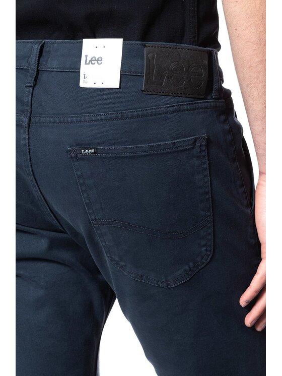 Lee Lee Jeansy LUKE Niebieski Slim Fit