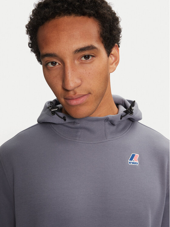 K-Way K-Way Bluză Le Vrai Durance K3123QW Albastru Regular Fit