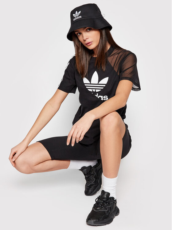 T-shirt adicolor Split Trefoil HC7039 Nero Regular...