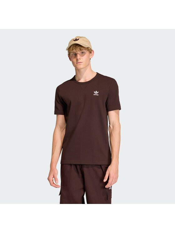 adidas adidas T-särk 136313 Pruun Regular Fit