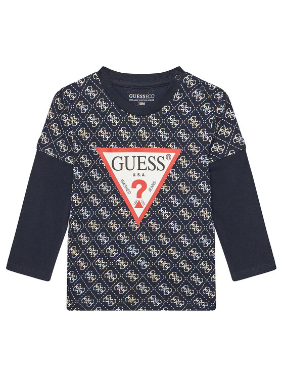 Guess Guess Halenka N5YI09 K8HM4 Tmavomodrá Regular Fit