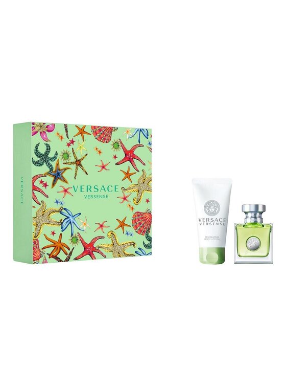 Zestaw zapachowy Versace, Versace Versense zestaw woda toaletowa spray 30ml + balsam do ciała 50ml