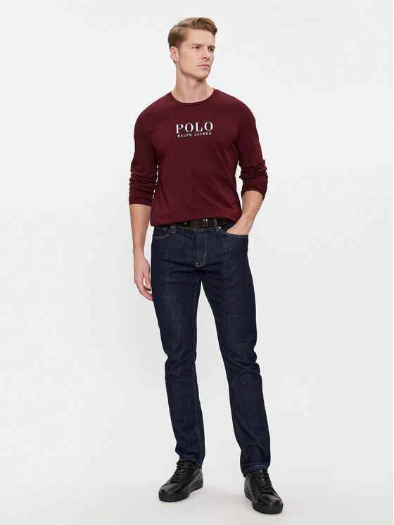 Polo Ralph Lauren Polo Ralph Lauren Koszulka piżamowa 714899614009 Czerwony Regular Fit