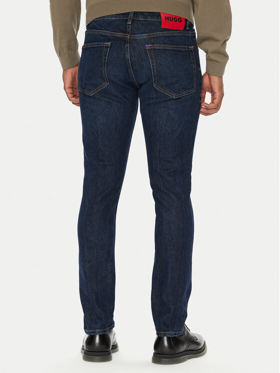 HUGO HUGO Jeansy HUGO 734 50542696 Granatowy Extra Slim Fit