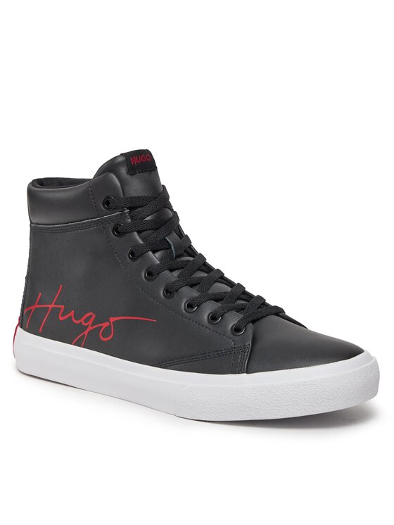 Hugo boss high top hot sale shoes