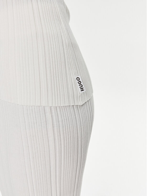 HUGO Hugo Marškinėliai Sareple 50514301 Écru Slim Fit