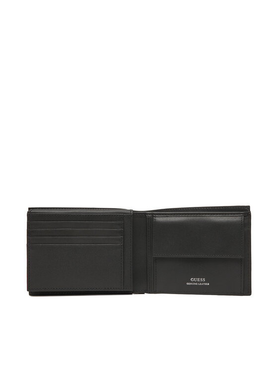 Guess Guess Portafoglio grande da uomo SMBAGR LEA24 Nero