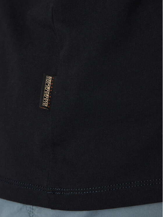 Napapijri Napapijri T-särk S-Buti NP0A4INM Must Regular Fit