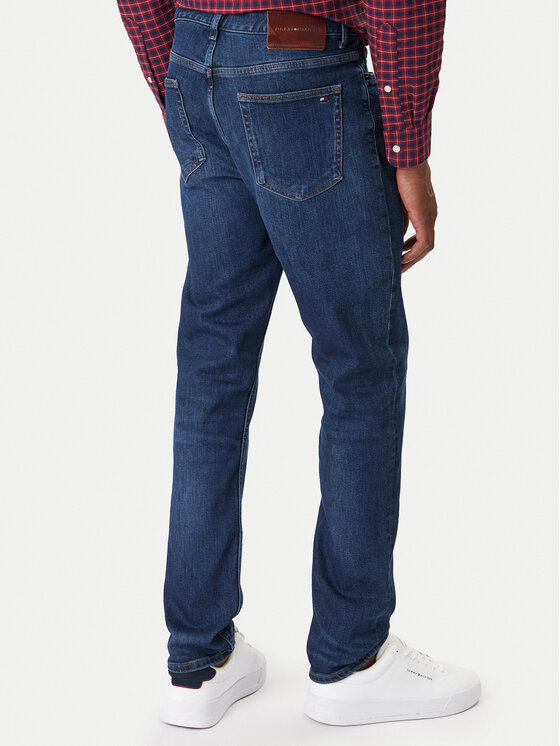 Tommy Hilfiger Tommy Hilfiger Дънки Bleecker MW0MW41905 Син Slim Fit