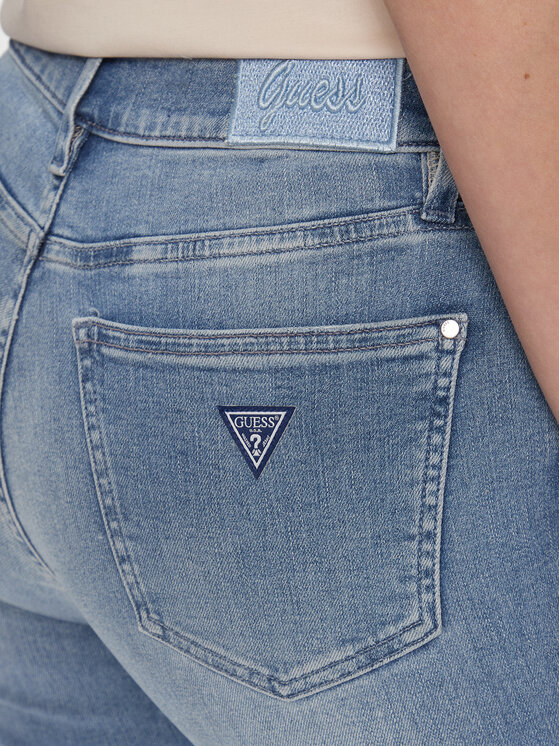 Guess Guess Džinsai W4RA0L D4Q0D Mėlyna Flare Fit