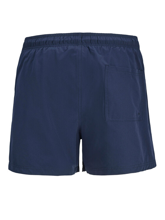 Jack & Jones Jack & Jones Szorty kąpielowe Maui Splash 12291491 Granatowy Regular Fit