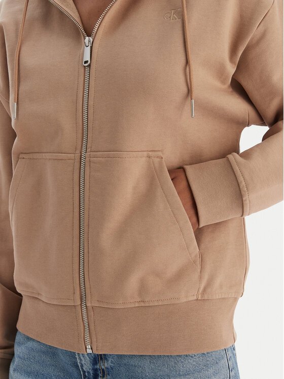 Calvin Klein Jeans Calvin Klein Jeans Pluus Archive Logo French Terry LV047B237G Pruun Regular Fit