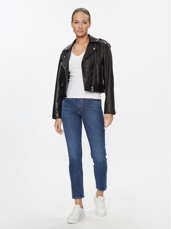 Lee Lee Jeansy Rider Jeans 112346312 Niebieski Regular Fit
