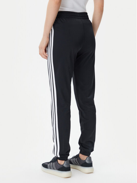 adidas adidas Spodnie dresowe Tricot 3-Stripes JF3383 Czarny Regular Fit