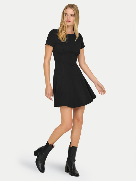 ONLY ONLY Повсякденна сукня Kenya 15370506 Чорний Regular Fit