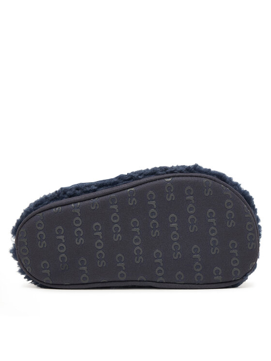 Crocs Crocs Hausschuhe Toddler Classic Cozzzy Slipper 210857 Dunkelblau