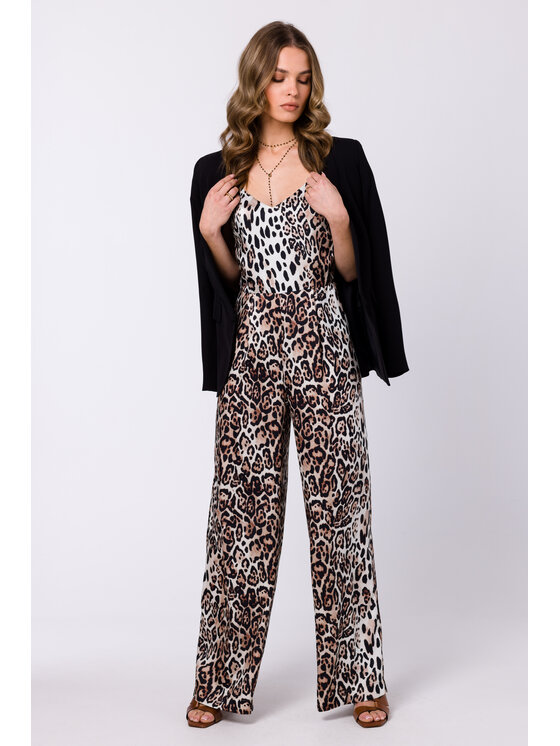 Stylove Stylove Overal S334 Hnědá Regular Fit