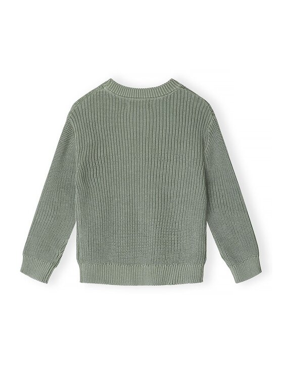 minoti minoti Sweter 33KNIT268 Khaki Regular Fit