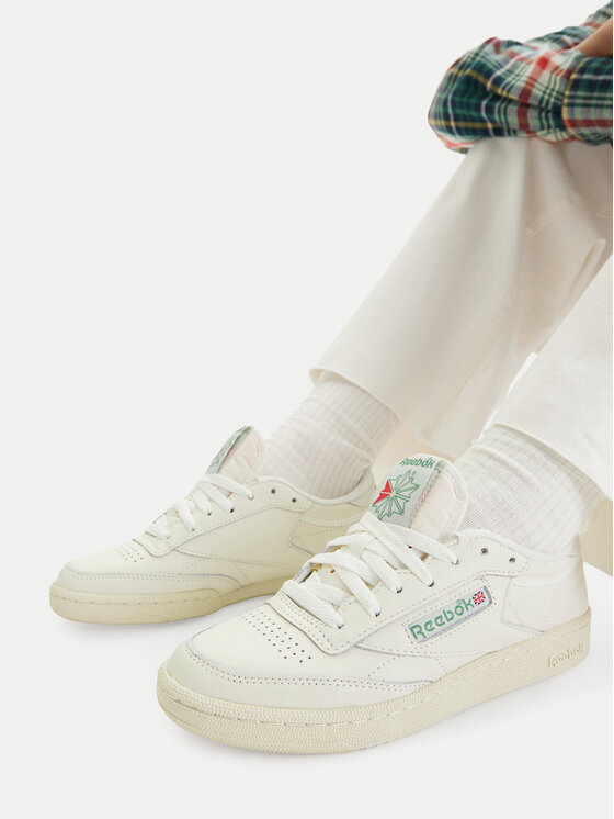 Reebok Sneakers EO-CLUB C 85 VINTAGE 100007797 Écru
