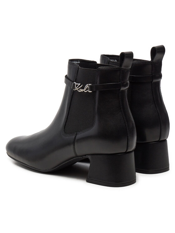 KARL LAGERFELD KARL LAGERFELD Čizme Bonnie KL30344 Crna