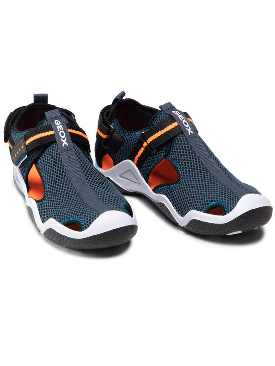Geox Geox Sandały J Wader B. A J1530A 00014 C4074 D Granatowy