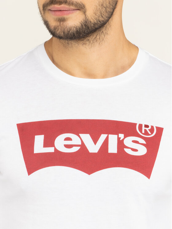 Levi's® Levi's® Longsleeve Graphic Tee 36015-0010 Weiß Regular Fit
