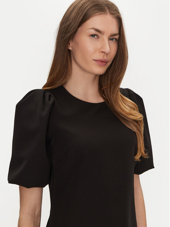 Haveone Haveone Coctailkleid AFS-M064 Schwarz Regular Fit