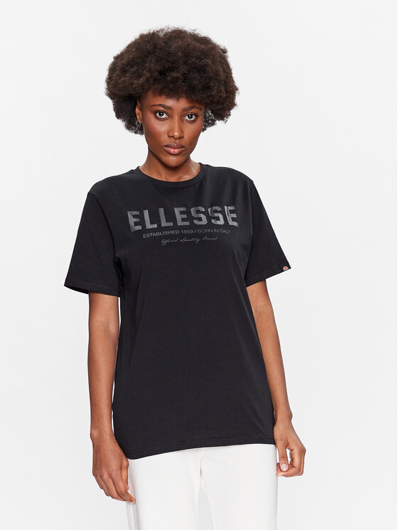 Ellesse T-krekls Loftini SGR17780 Melns Regular Fit