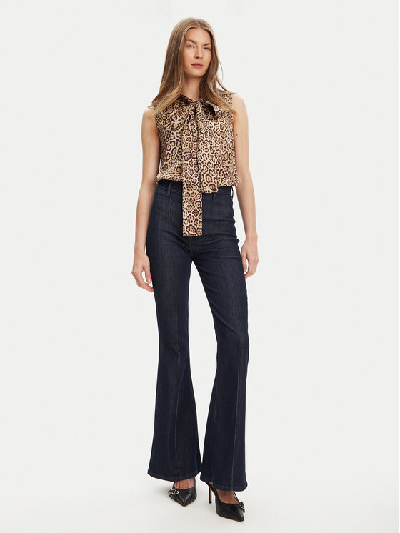 Marciano Guess Marciano Guess Bluzka 5YGH12 7298A Brązowy Regular Fit