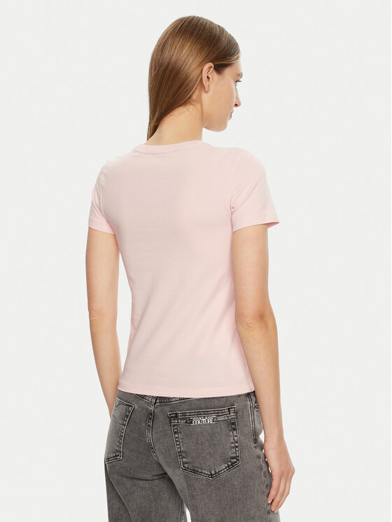 Guess Jeans Guess Jeans Marškinėliai W4YI01 J1314 Rožinė Regular Fit
