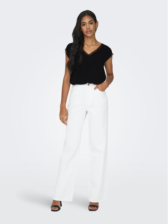ONLY ONLY Majica 15252241 Crna Regular Fit