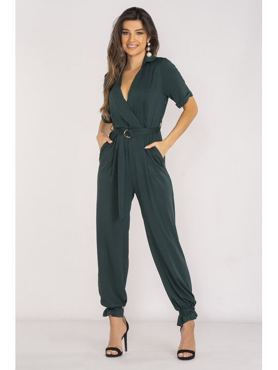 Awama Awama Kombinezon A660 Zielony Basic Fit