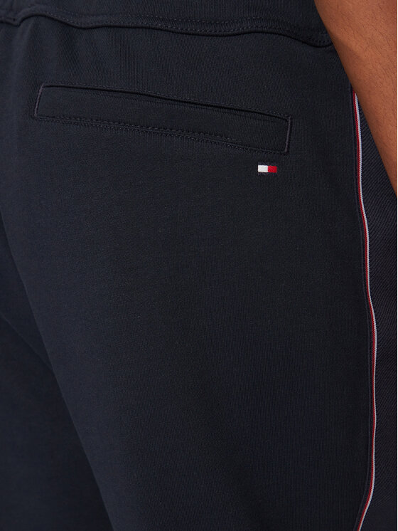Tommy Hilfiger Tommy Hilfiger Pantaloni trening MW0MW37477 Bleumarin Regular Fit