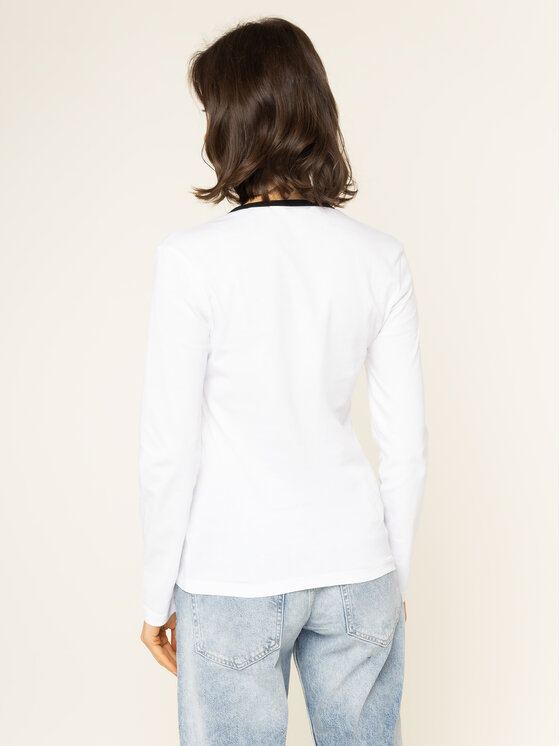 Calvin Klein Jeans Calvin Klein Jeans Μπλουζάκι J20J213067 Λευκό Regular Fit