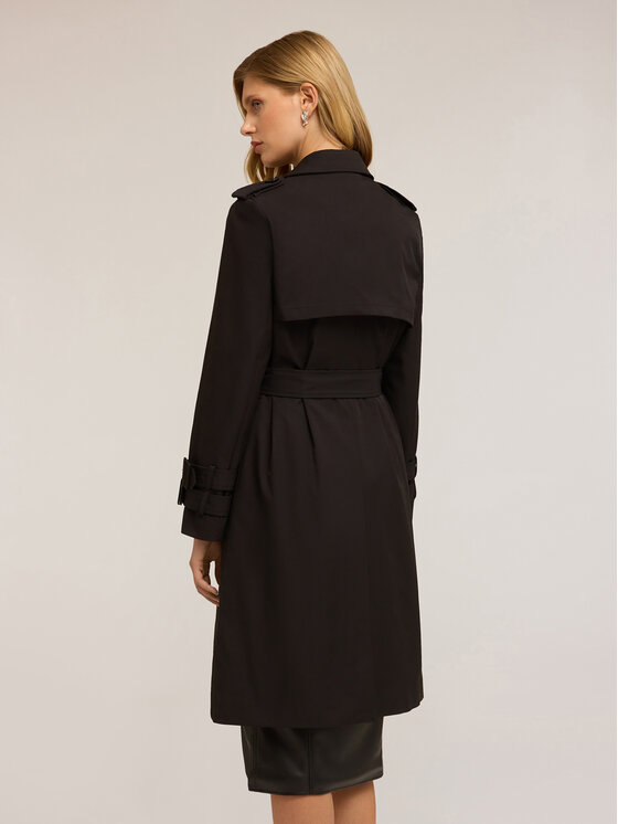 Motivi Motivi Cappotto 0079Q000597N033 Nero Regular Fit