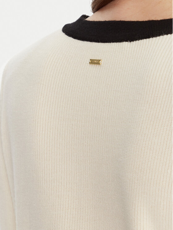 Gaudi Gaudi Vestito di maglia 521FD13009 Écru Regular Fit