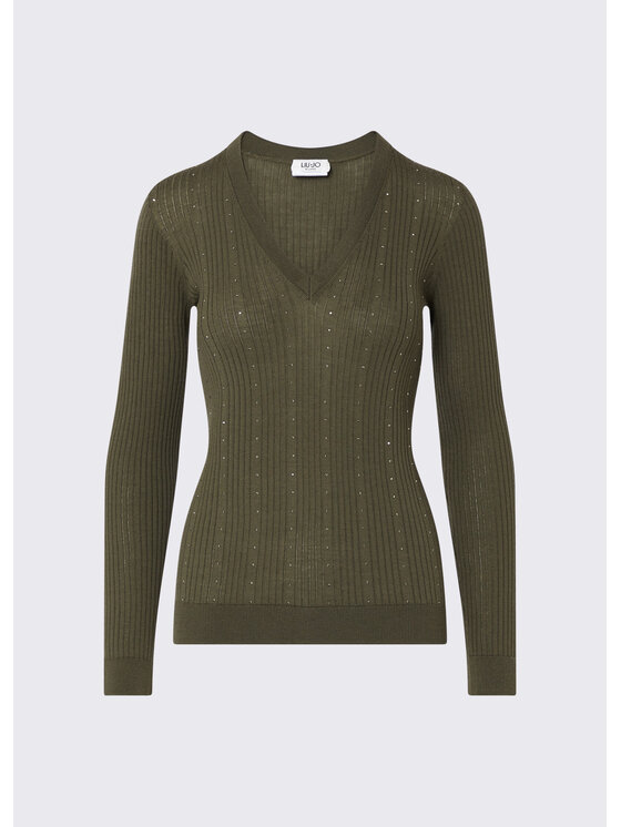 Liu Jo Liu Jo Maglione WF6100MA77Q90510 Verde Regular Fit