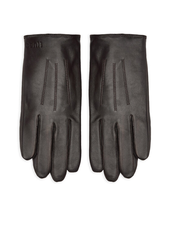 Herrenhandschuhe HUGO, Größe 8_5 Braun Jaan 50526909