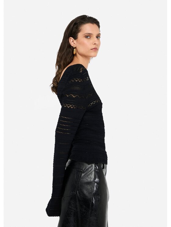 Liu Jo Liu Jo Maglione CF5195MS55NR9342 Nero Regular Fit