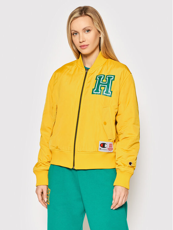 Champion Champion Яке бомбър Unisex STRANGER THINGS Hawkins 217754 Жълт Regular Fit