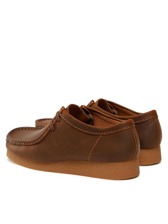 Clarks Clarks Mokasyny Wallabee Evo 261728197 Brązowy