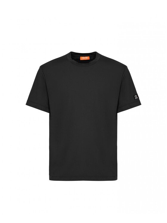 SUNS SUNS T-Shirt tss51045u-v1 Czarny Regular Fit